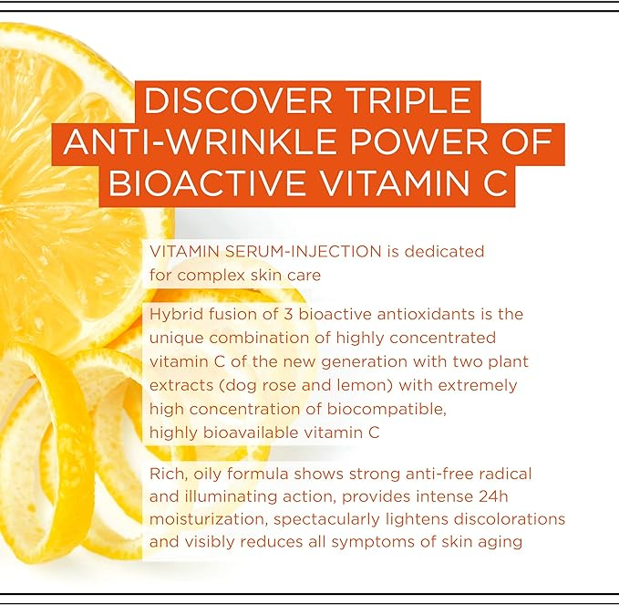 Ser intensiv pentru ten EVELINE Expert C Serum Vitamin Injection 18ml [3]