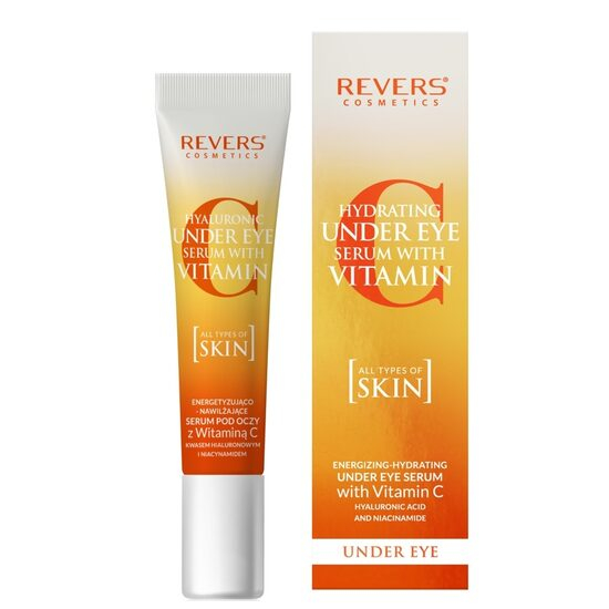 Ser pentru ochi cu Vitamina C, acid hialuronic si niacinamidă, Revers, 15ml [1]
