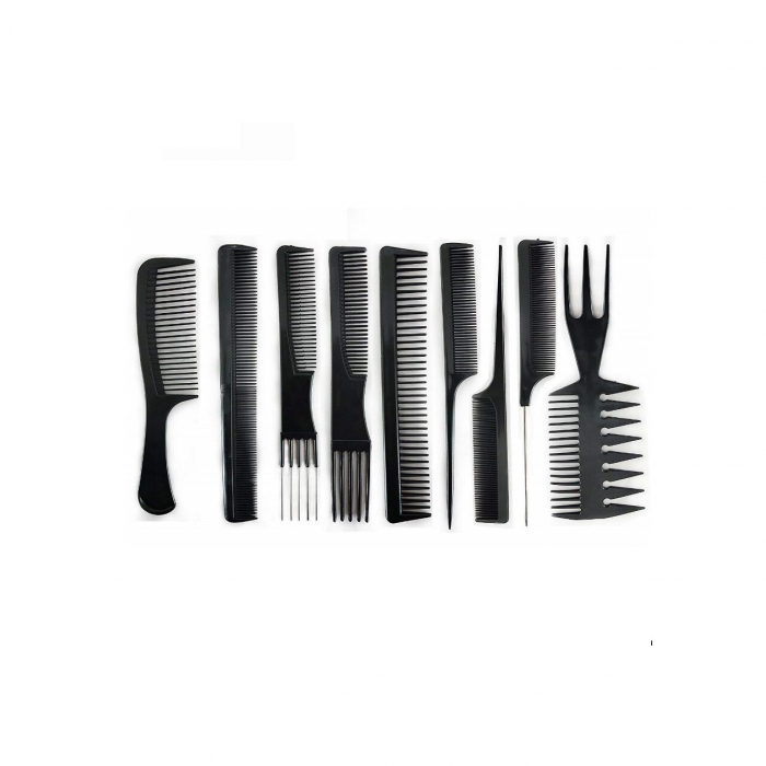 Set 10 pieptani profesionali, pentru coafat sau tuns [2]