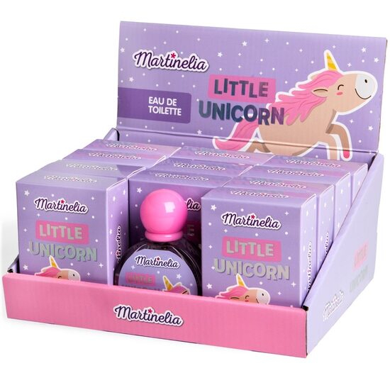 Set 11 bucati Apa de toaleta copii si tester Little Unicorn, Martinelia 52501, 30ml [1]