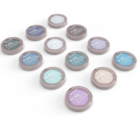 Set 12 bucati Fard de pleoape monocolor, Mineral Pure, Setul 1 Mat [1]