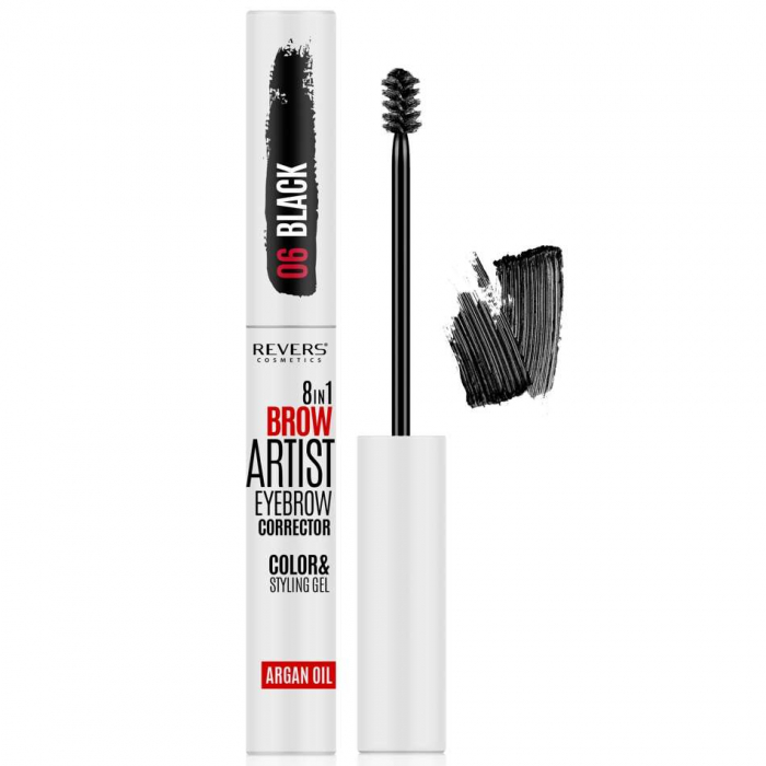 Set 12 bucati Gel styling corector sprancene 8 in 1 Brow Artist Revers, 7 ml [6]