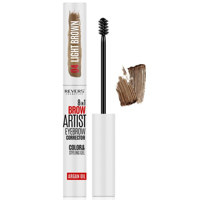 Set 12 bucati Gel styling corector sprancene 8 in 1 Brow Artist Revers, 7 ml [4]