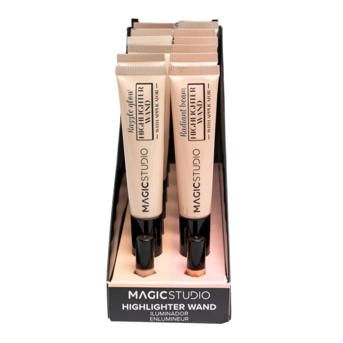 Set 12 bucati Iluminator cu aplicator, 56050, 11 ml, Magic Studio [5]