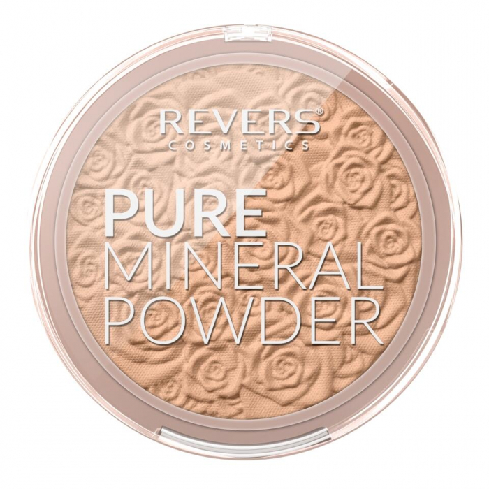 Set 12 bucati Pudra pentru fata, Compacta, Mineral Pure, Revers, 12 g [3]