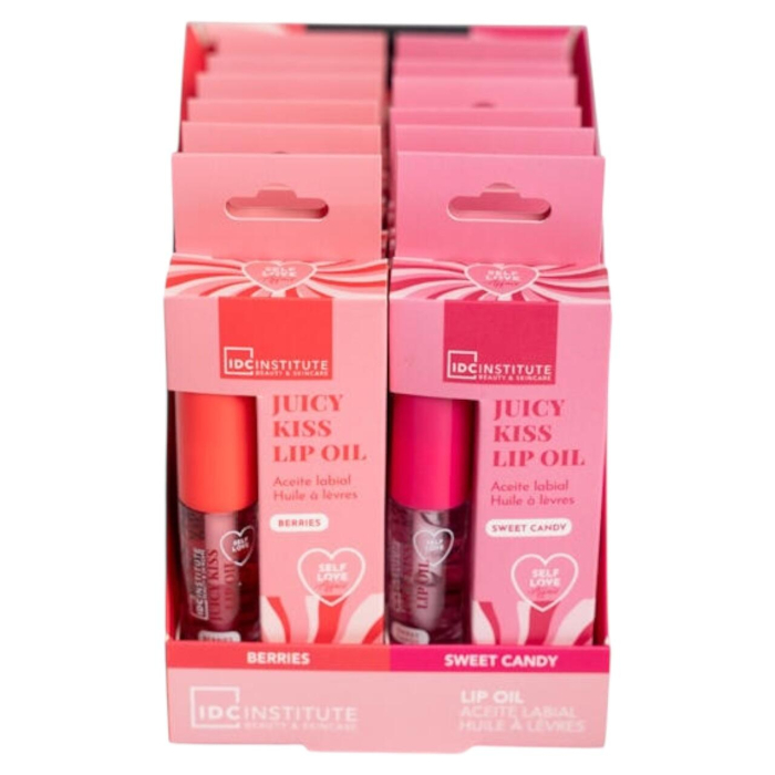 Set 12 bucati Self Love Affair Juicy Kiss – Ulei de buze, IDC Institute, 90416 [3]