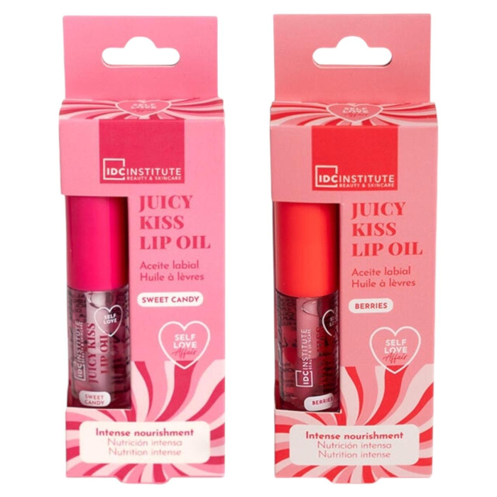 Set 12 bucati Self Love Affair Juicy Kiss – Ulei de buze, IDC Institute, 90416 [4]