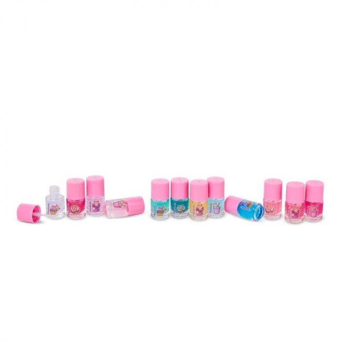 Set 12 lacuri de unghii pentru copii Yummy Clock Martinelia 30602 [2]