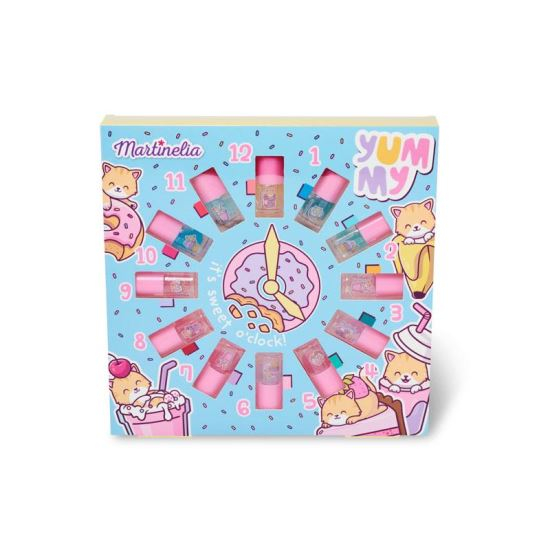 Set 12 lacuri de unghii pentru copii Yummy Clock Martinelia 30602 [1]