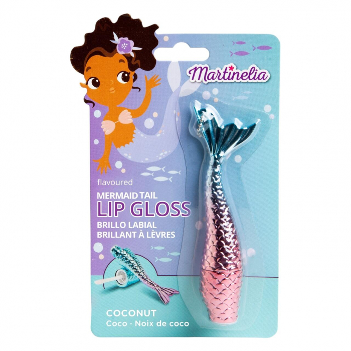 Set 12 luciuri de buze breloc Mermaid Tail, 79000BL, 1.9 g, Martinelia [2]