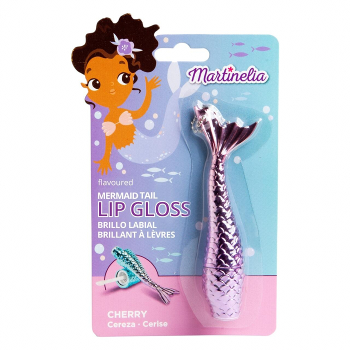 Set 12 luciuri de buze breloc Mermaid Tail, 79000BL, 1.9 g, Martinelia [3]