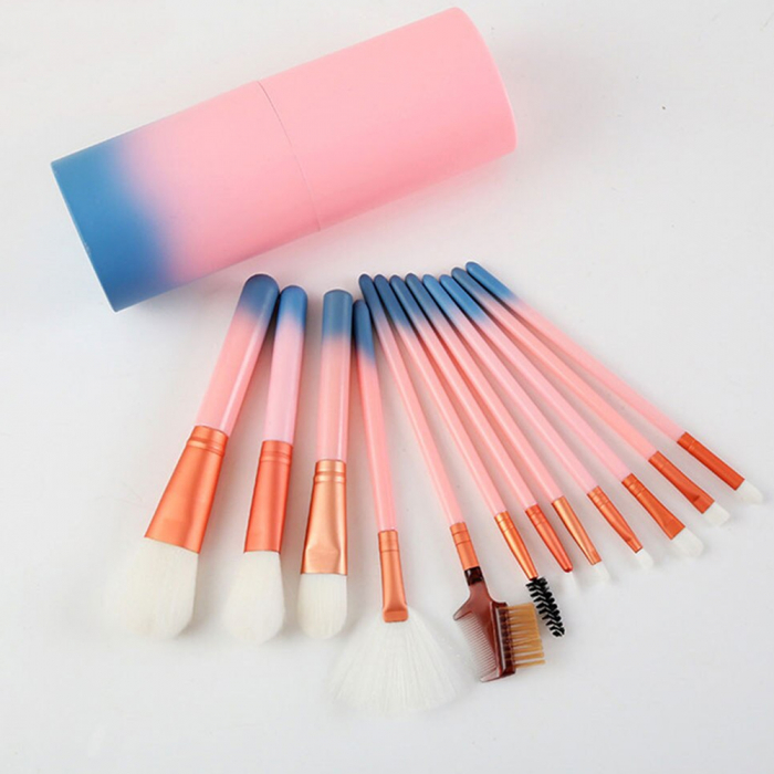 Set 12 pensule cu etui, Rainbow, Lila Rossa [6]