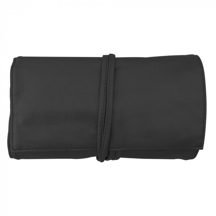 Set 12 pensule makeup Megaga, Lila Rossa, cu husa neagra [8]