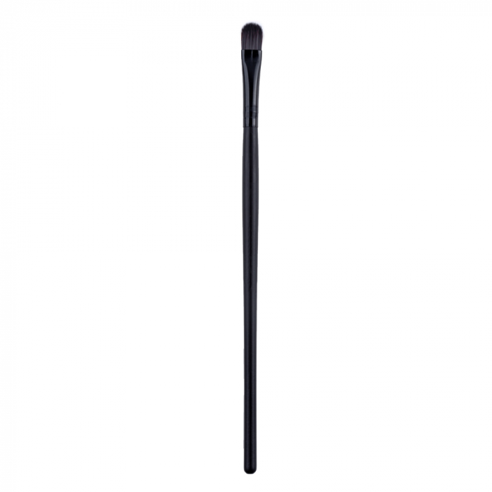 Set 12 pensule makeup Megaga, Lila Rossa, cu husa neagra [12]