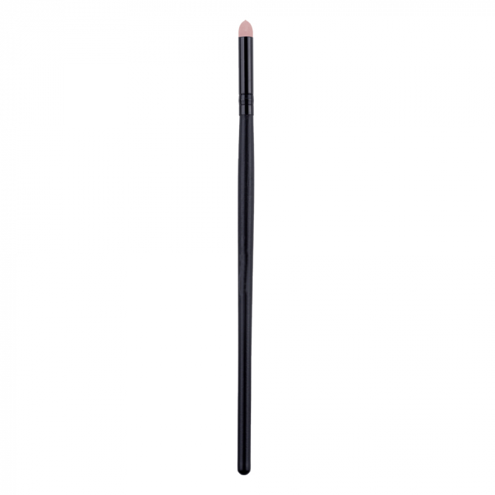 Set 12 pensule makeup Megaga, Lila Rossa, cu husa neagra [3]
