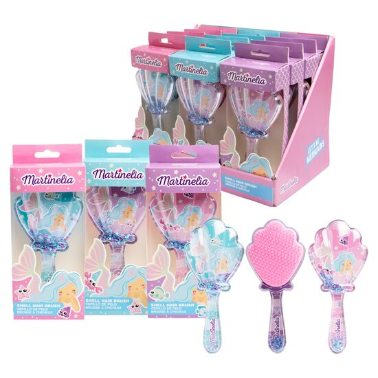 Set 12 perii de par, Mermaid Shell, 90034, Martinelia [1]