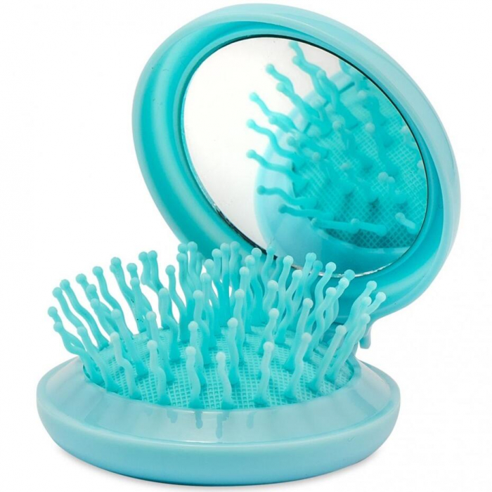 Set 12 perii de par pentru copii pliabile cu oglinda si joc labirint Martinelia 3015w [4]