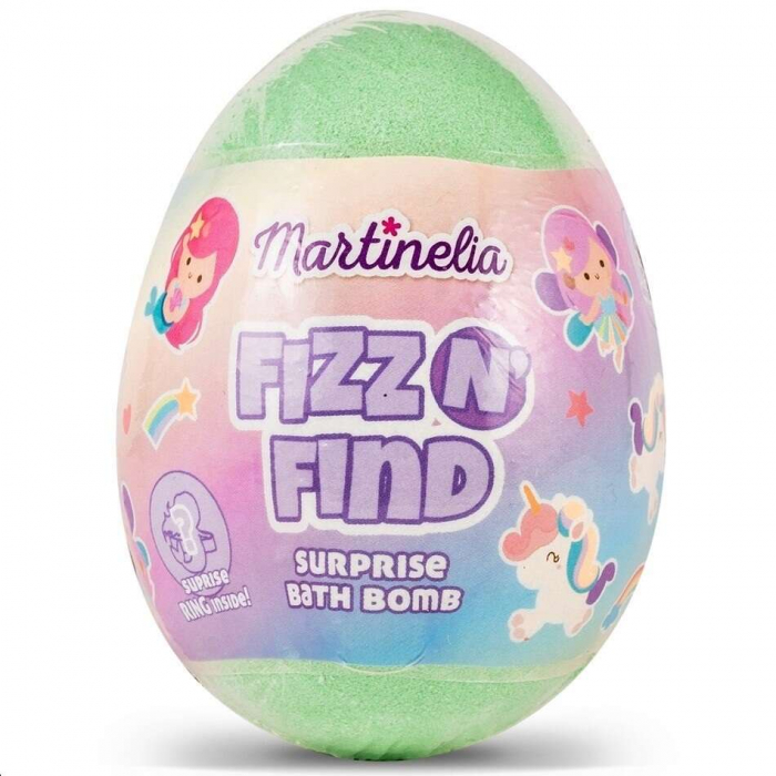 Set 16 bile de baie efervescente cu surpriza pentru copii Martinelia, 98212, 150 g [5]