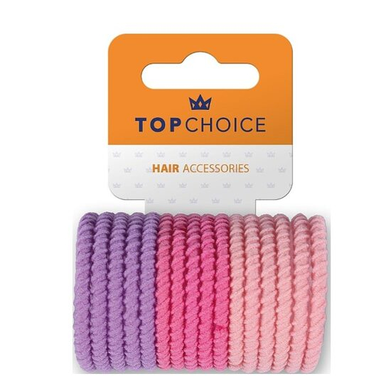 Set 16 elastice de par multicolore, Top Choice 26553 [1]