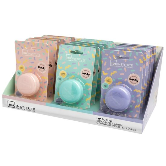 Set 18 bucati asortate Scrub de buze Candy Sugar 12207, IDC Institute [1]