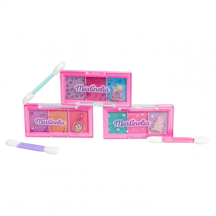 Set 18 fard pleoape pentru fetite, World, Martinelia, 35078, 3g [3]
