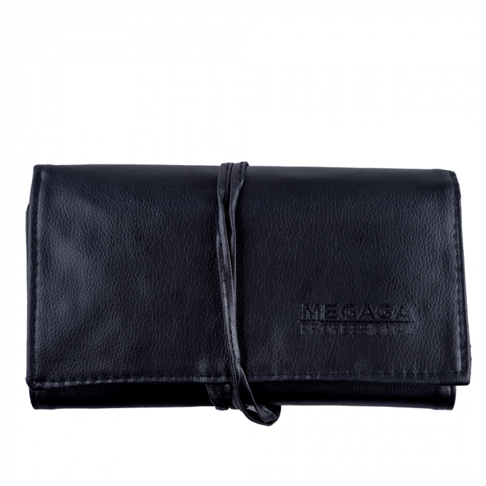 Set 18 pensule makeup Megaga, cu husa neagra [11]