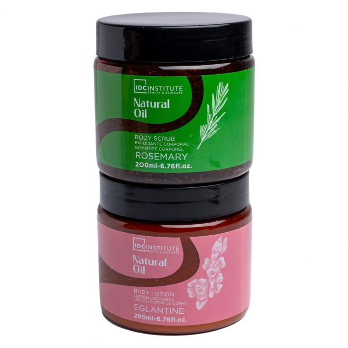 Set 2 produse de ingrjire Natural Oil Body, IDC Institute, 42226, 400 ml [2]