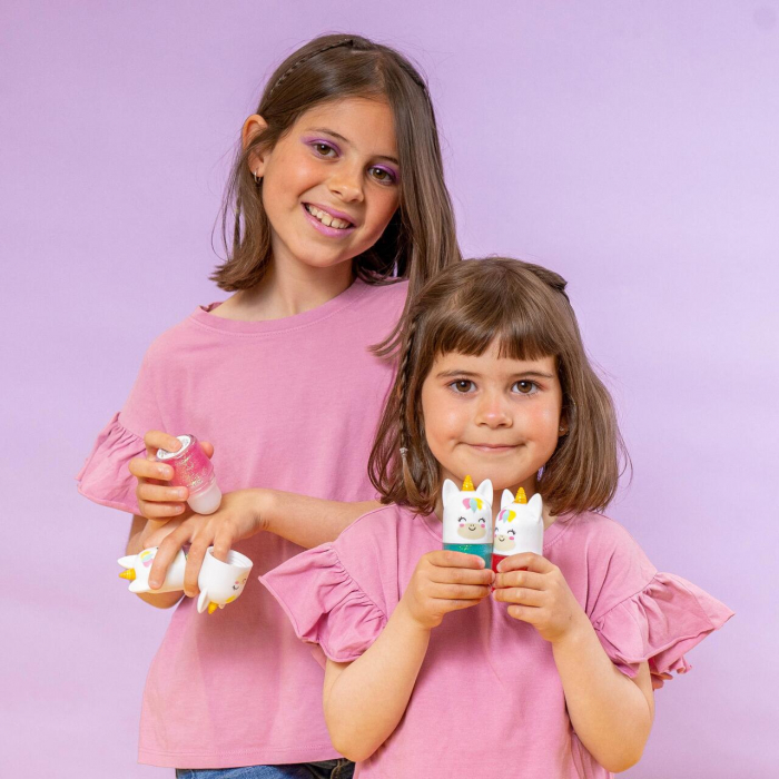 Set 2 Roll-on pentru fata si corp cu sclipici Martinelia 1168C, Rosu & Violet, 32g [4]