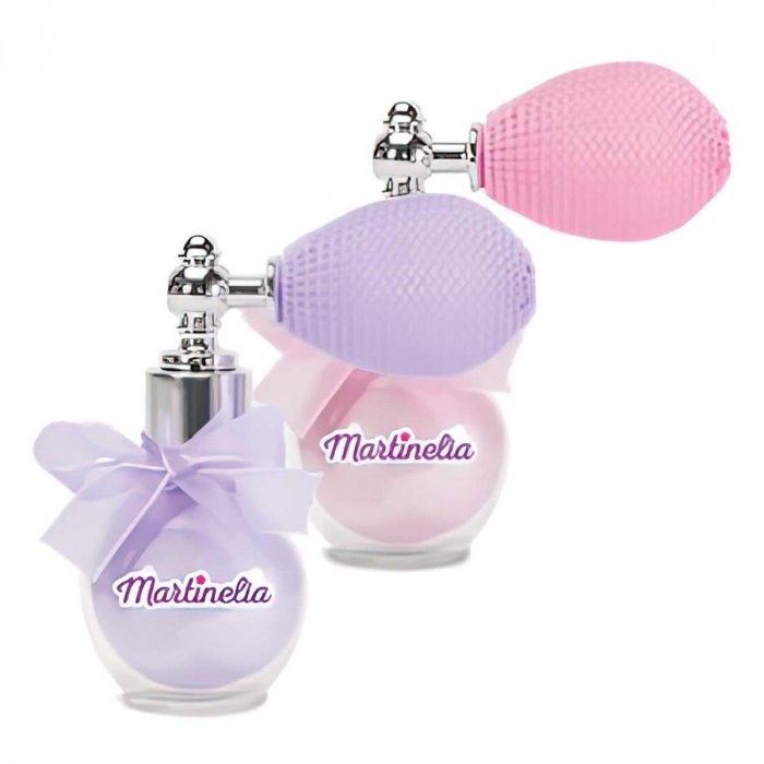 Set 2 Sclipici corp cu pulverizator Fairy Dust, pentru fetite, Mov & Roz, Martinelia [5]