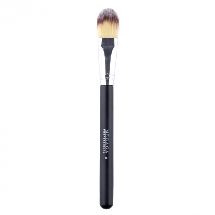 Set 22 pensule makeup Megaga cu husa neagra [3]