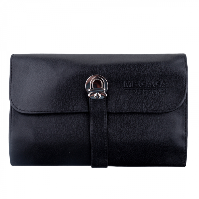 Set 22 pensule makeup Megaga cu husa neagra [11]