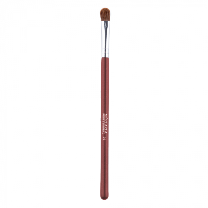 Set 22 pensule makeup Megaga cu husa visinie [12]