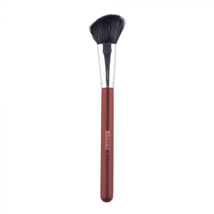 Set 22 pensule makeup Megaga cu husa visinie [2]