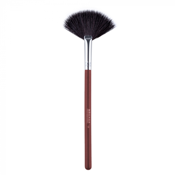 Set 22 pensule makeup Megaga cu husa visinie [6]