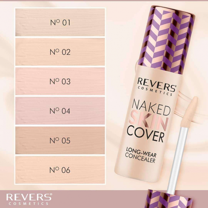 Set 24 bucati Corector lichid Naked Skin Cover, Revers 5,5 g [4]