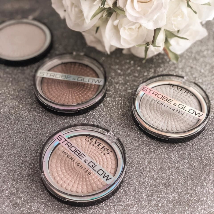 Set 24 bucati Iluminator pudra, Strobe and Glow, Revers, 1-4, 8 g [5]