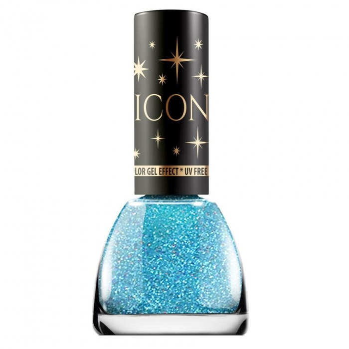 Set 24 bucati lac de unghii Icon Glitter, Revers [6]