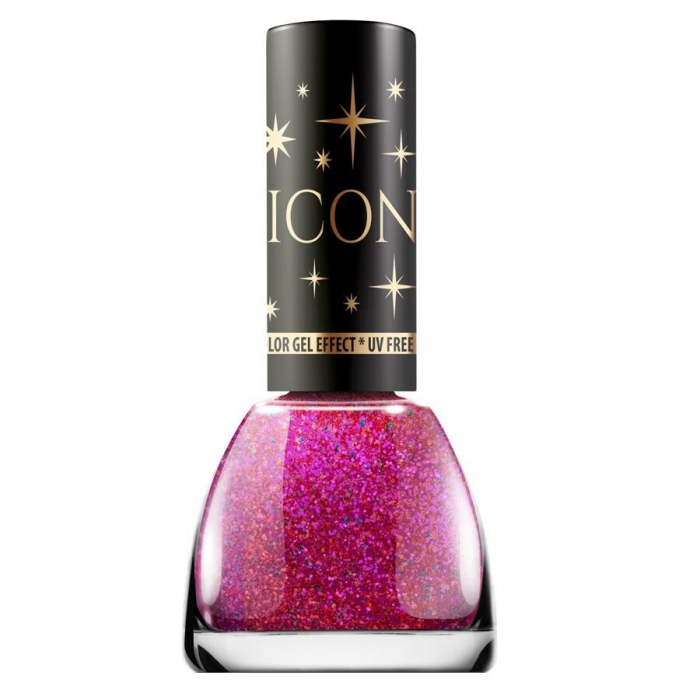 Set 24 bucati lac de unghii Icon Glitter, Revers [7]