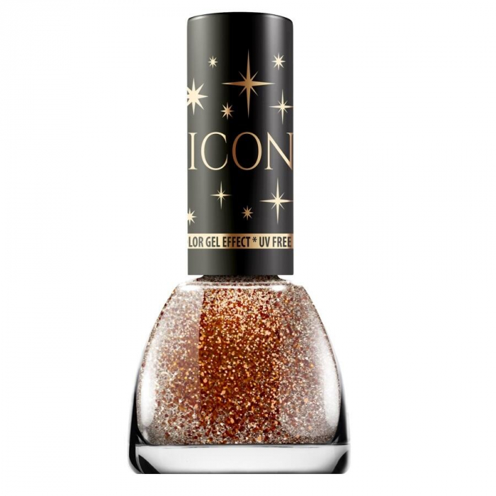 Set 24 bucati lac de unghii Icon Glitter, Revers [8]