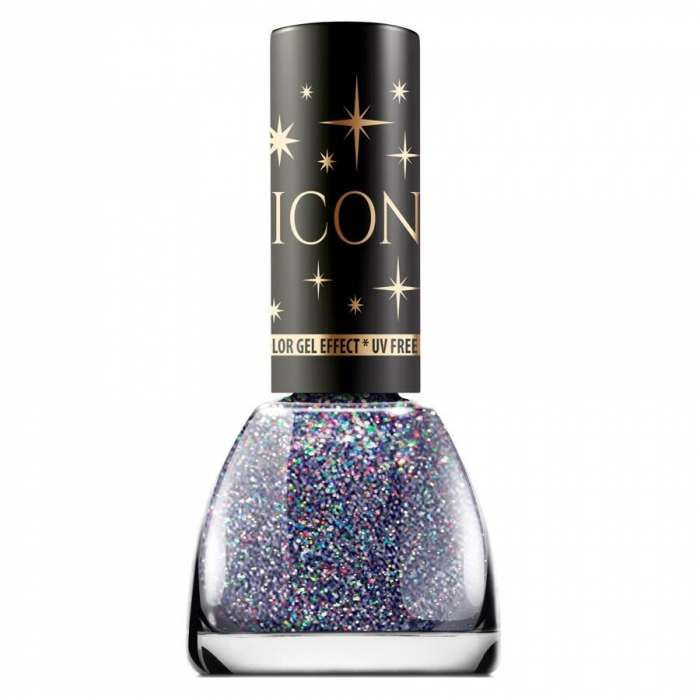 Set 24 bucati lac de unghii Icon Glitter, Revers [4]