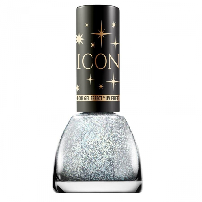 Set 24 bucati lac de unghii Icon Glitter, Revers [9]