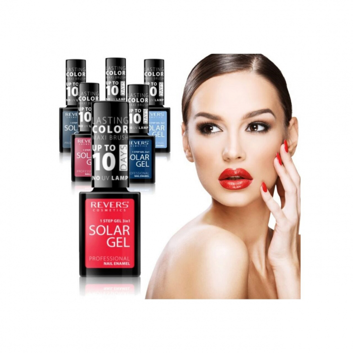 Set 24 bucati Lac de unghii Solar Gel, Revers, 12 ml, nr 25-48 [2]