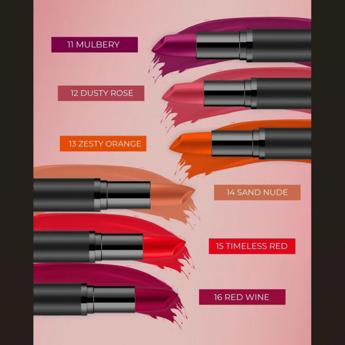 Set 24 bucati Ruj de buze Lip Image, Revers, cu testere [2]