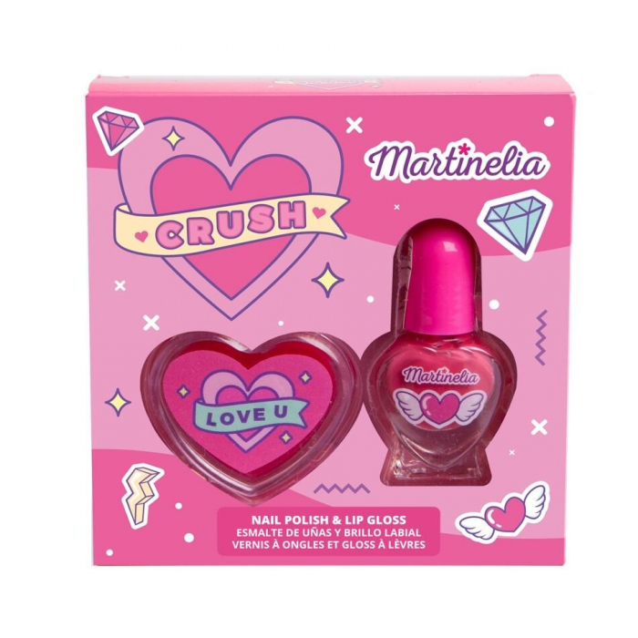 Set 24 de pachete cu gloss de buze si lac de unghii Crush Nail Duo, Martinelia, 82500 [5]