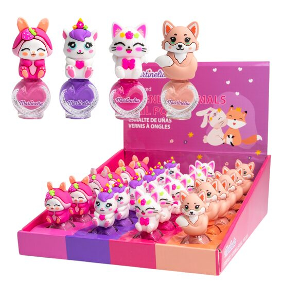 Set 24 Lac de unghii Friendly Animals, 44107, Martinelia [1]