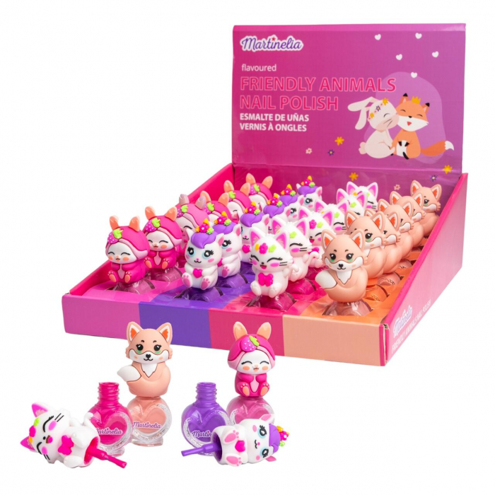 Set 24 Lac de unghii Friendly Animals, 44107, Martinelia [4]