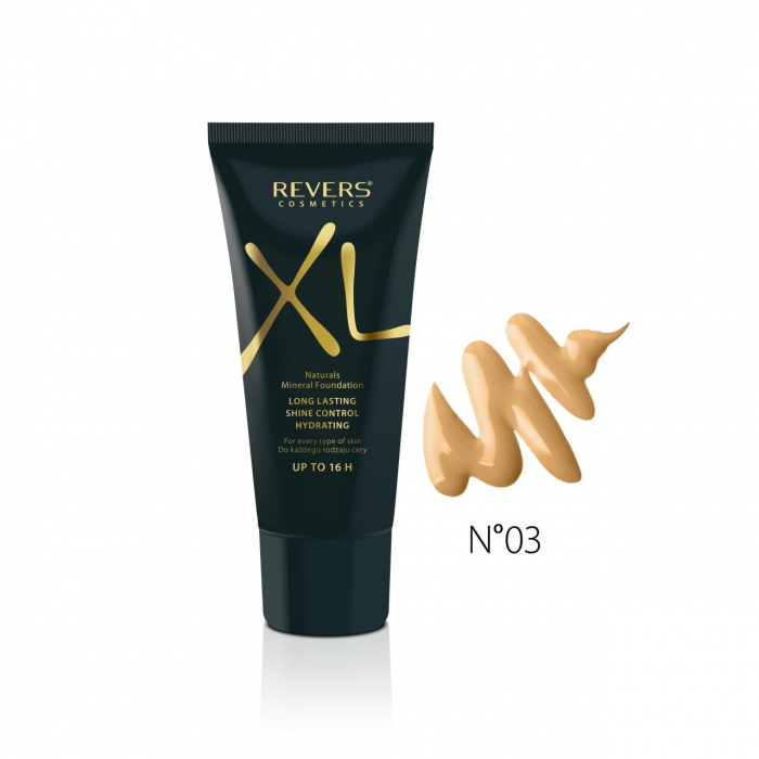 Set 25 bucati Fond de ten hidratant, XL, Revers, rezistenta 16 h, 30 ml [5]