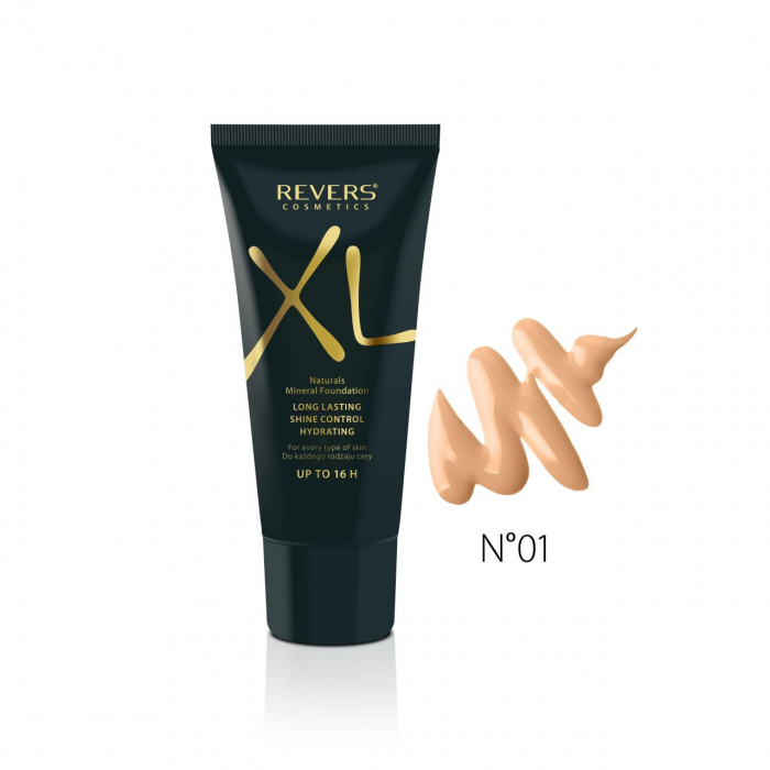 Set 25 bucati Fond de ten hidratant, XL, Revers, rezistenta 16 h, 30 ml [3]