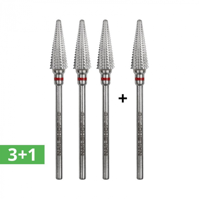 Set 3+1 gratis - bit carbid - con ascutit fina #214 [1]