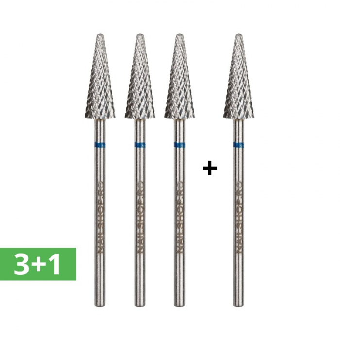 Set 3+1 gratis - bit carbid - con ascutit medie #201 [1]
